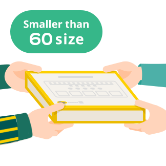 Smaller than 60 size