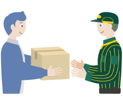 集荷依頼のときにイメージ
